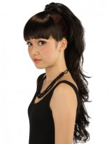 Wigs2you 馬尾 日本正品 長 微卷 時尚 夾式馬尾 氣質OL型WS-5016-SB